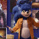 A Chip ‘n Dale: Rescue Rangers screenshot showing Ugly Sonic, Paramount Pictures’ original design for its 2020 live-action Sonic the Hedgehog film, now with a dad bod.